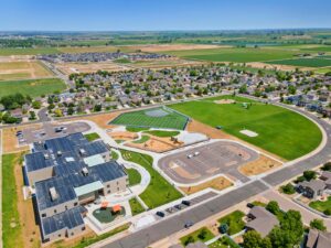 Drone Shot of New Sports Complex